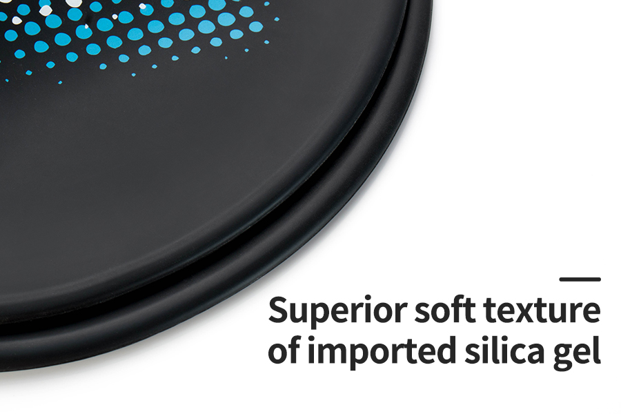 High resilience silicone swim cap material detail