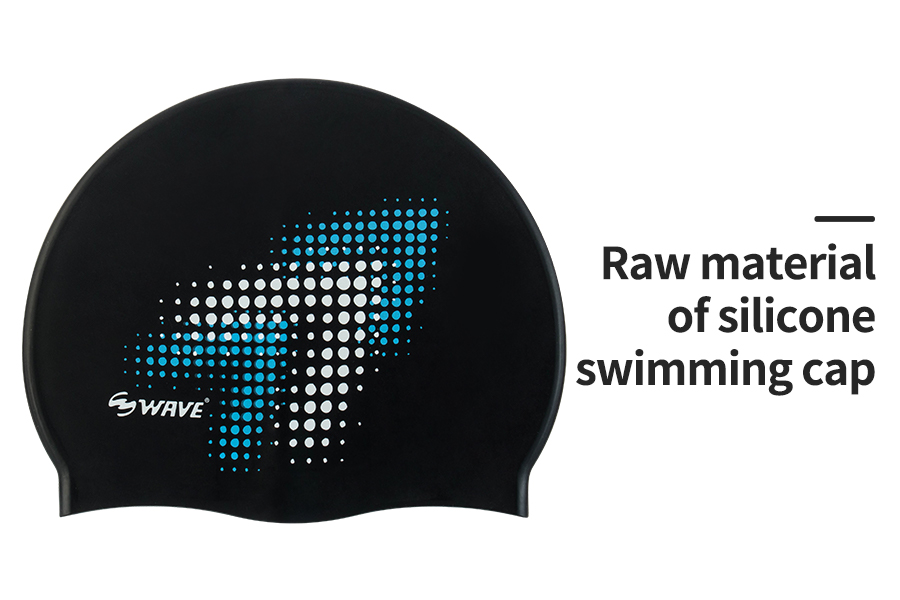 Swim cap fabric material close-up for material customization