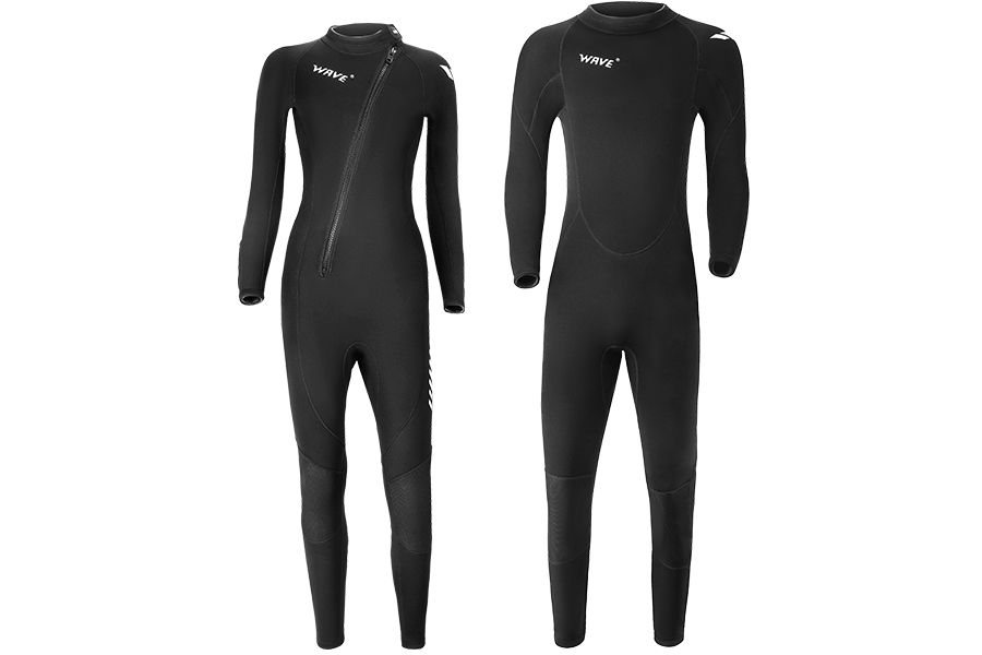 black wetsuit
