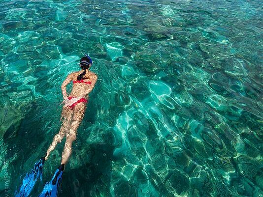 Les eaux cristallines des Maldives