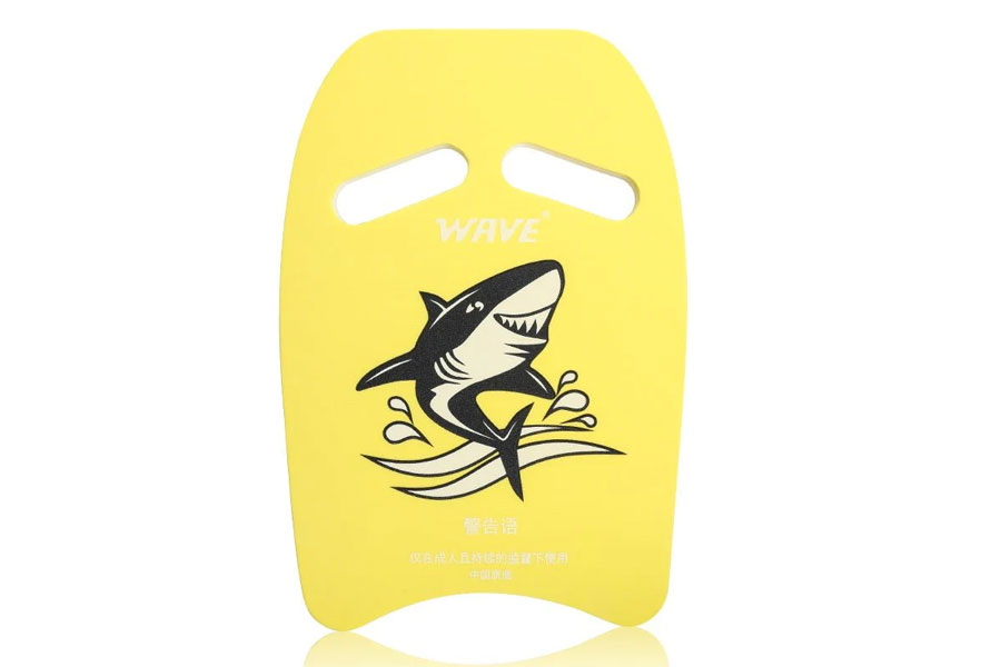 gelbes Kickboard 