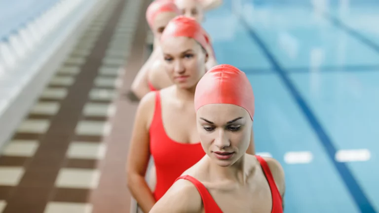 different types of swimming caps