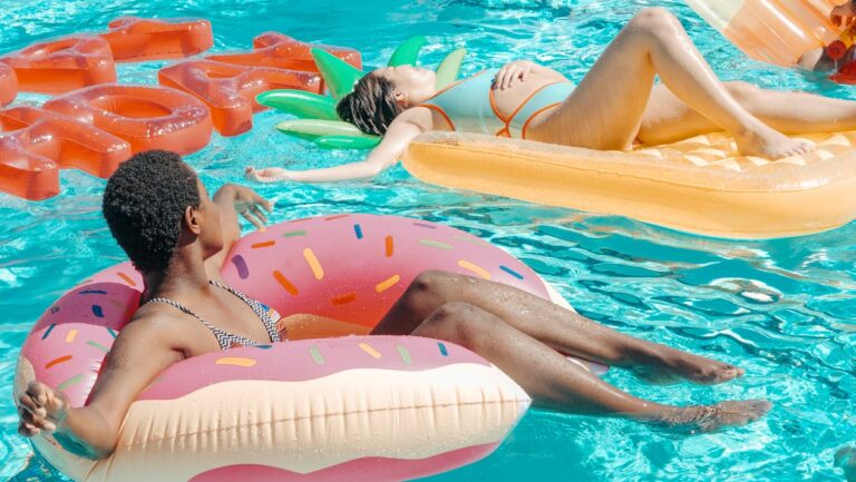 what are swimming suits made of