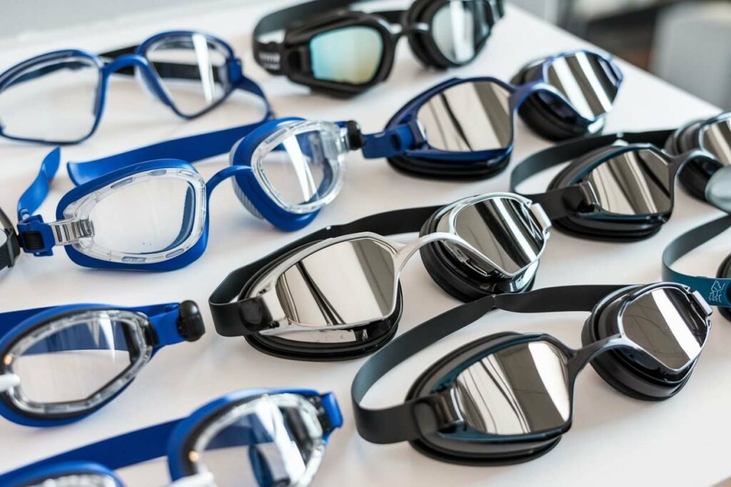 Différents types de lunettes de natation : caractéristiques, avantages et introduction