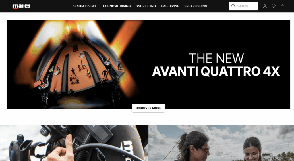 Mares homepage