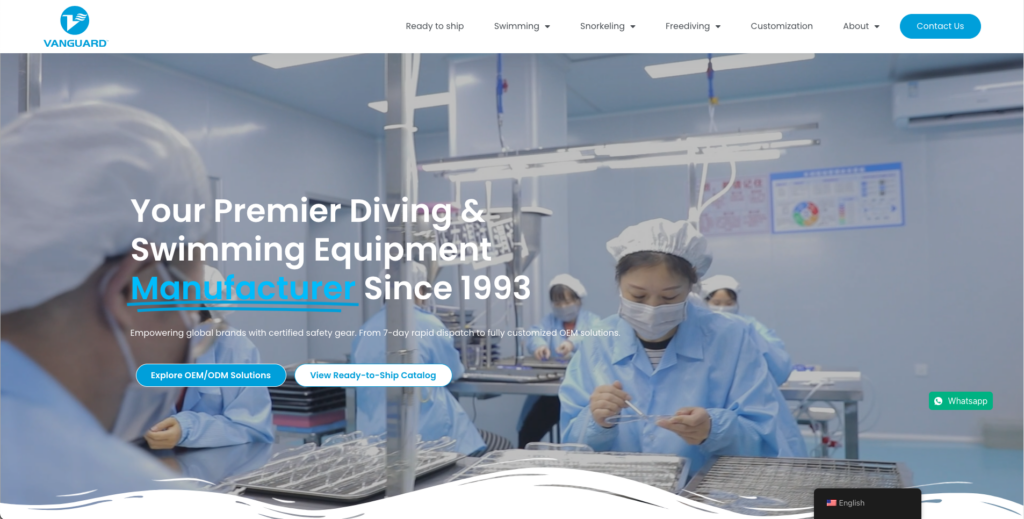 Vanguard homepage